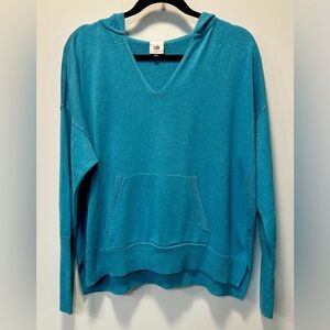 CAbi Teal V-Neck Sweater
